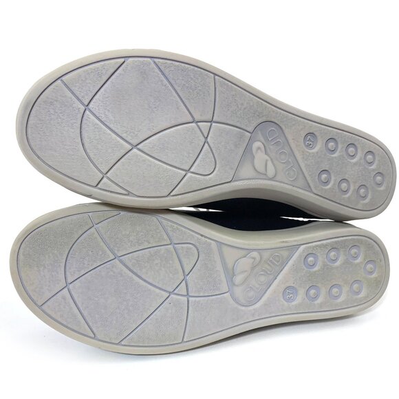 CLOUD Footwear Aika Women’s Leather Sneaker Blue Brushed Sole Size EU 37 - NEW - Picture 11 of 11